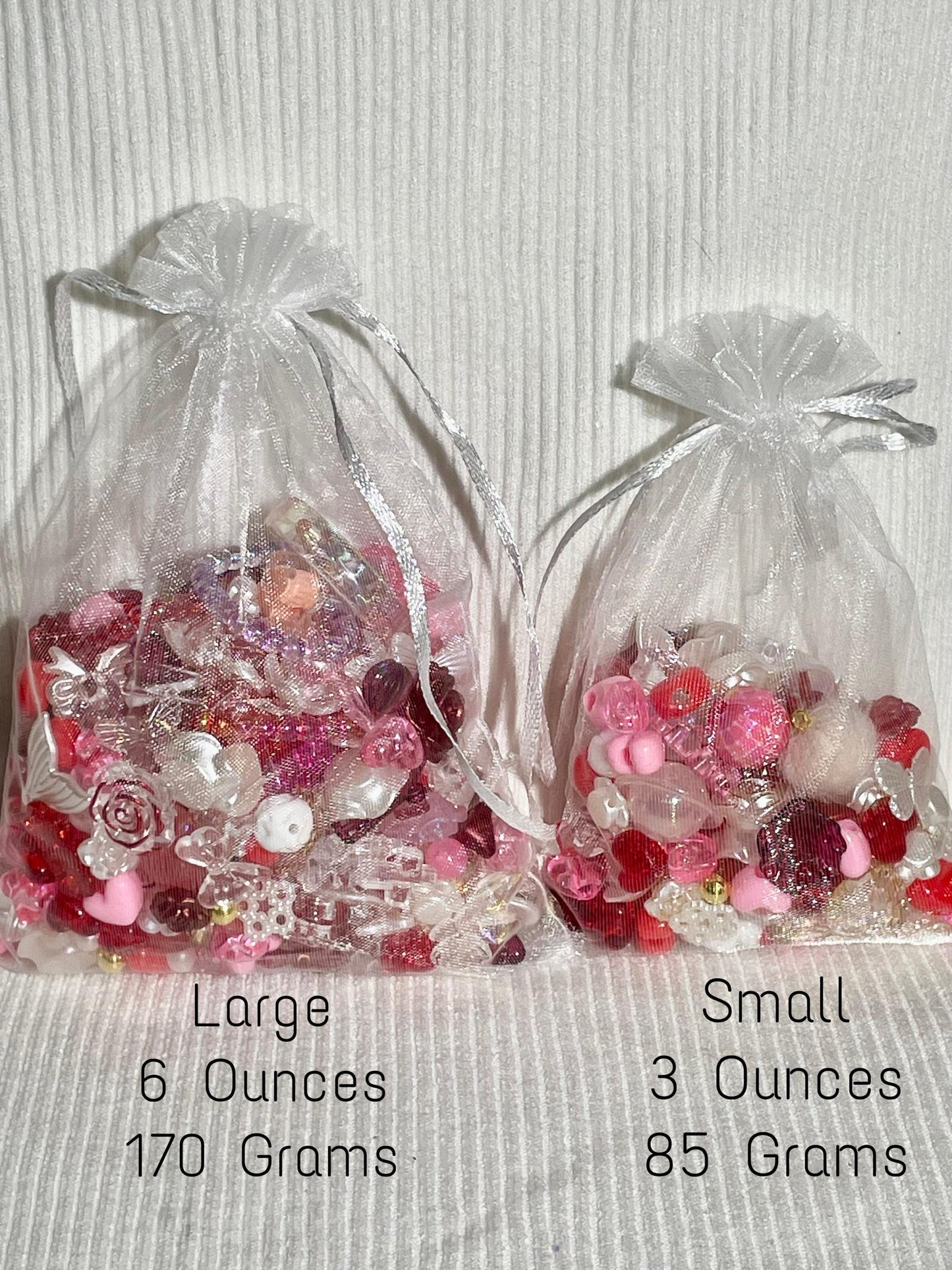 Valentine’s Bead Soup | Romantic Pink & Red Bead Mix