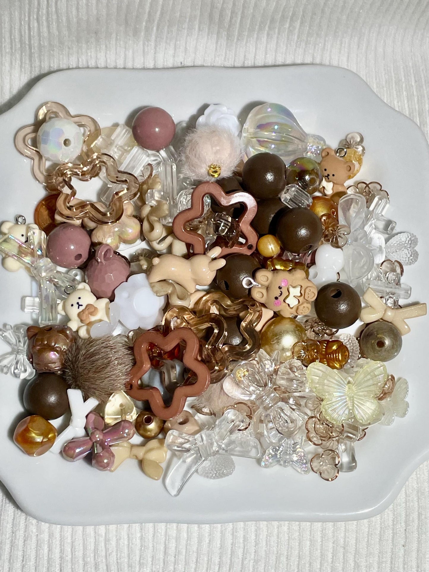 Brown Bead Soup | Handmade Jewelry Making Beads, Bead Mix