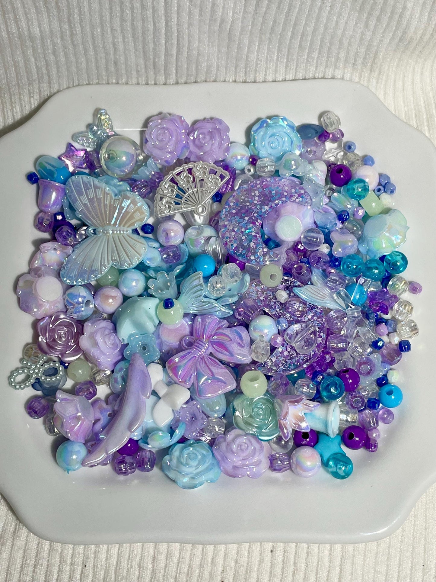 Mermaid Bead Soup | Ethereal Curated Bead Mix for Jewelry Making