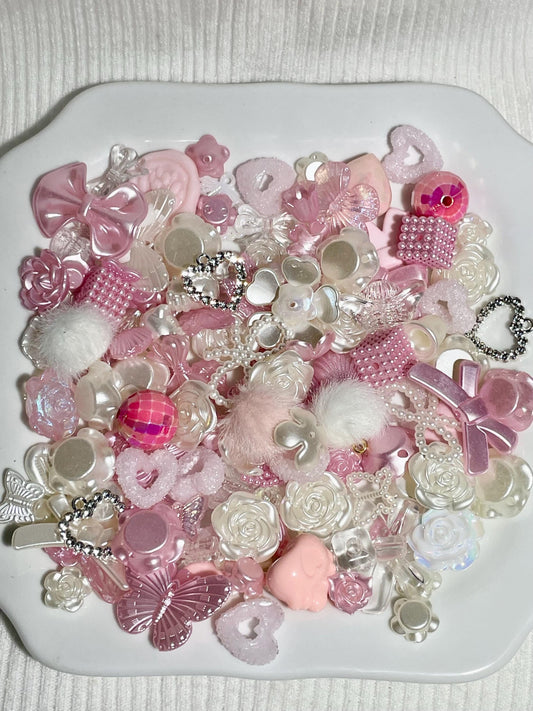 Ethereal Bead Soup | Soft Pink Curated Bead Mix