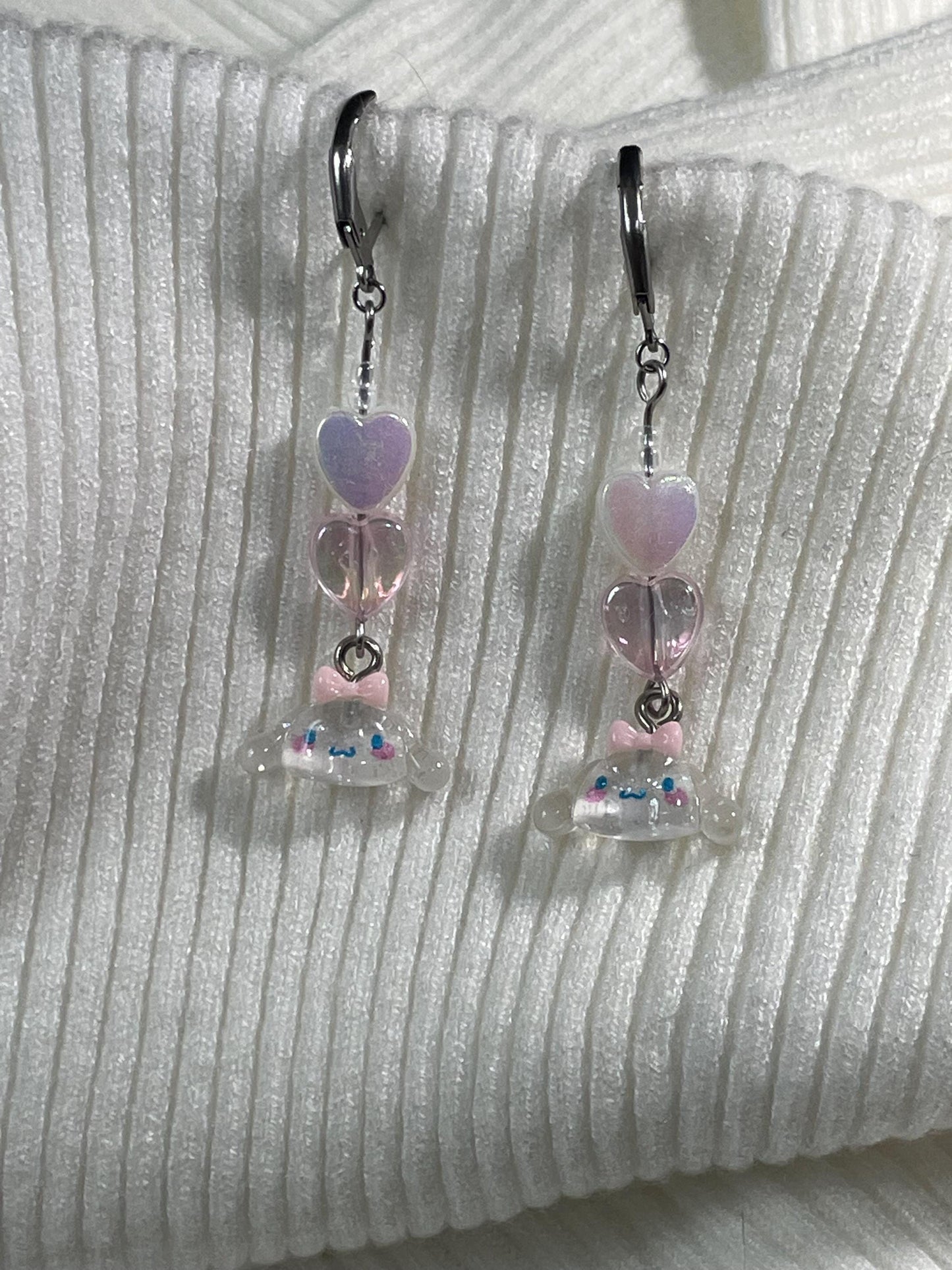 Cinnamoroll Earrings | Kawaii Softcore Sanrio-Inspired Jewelry