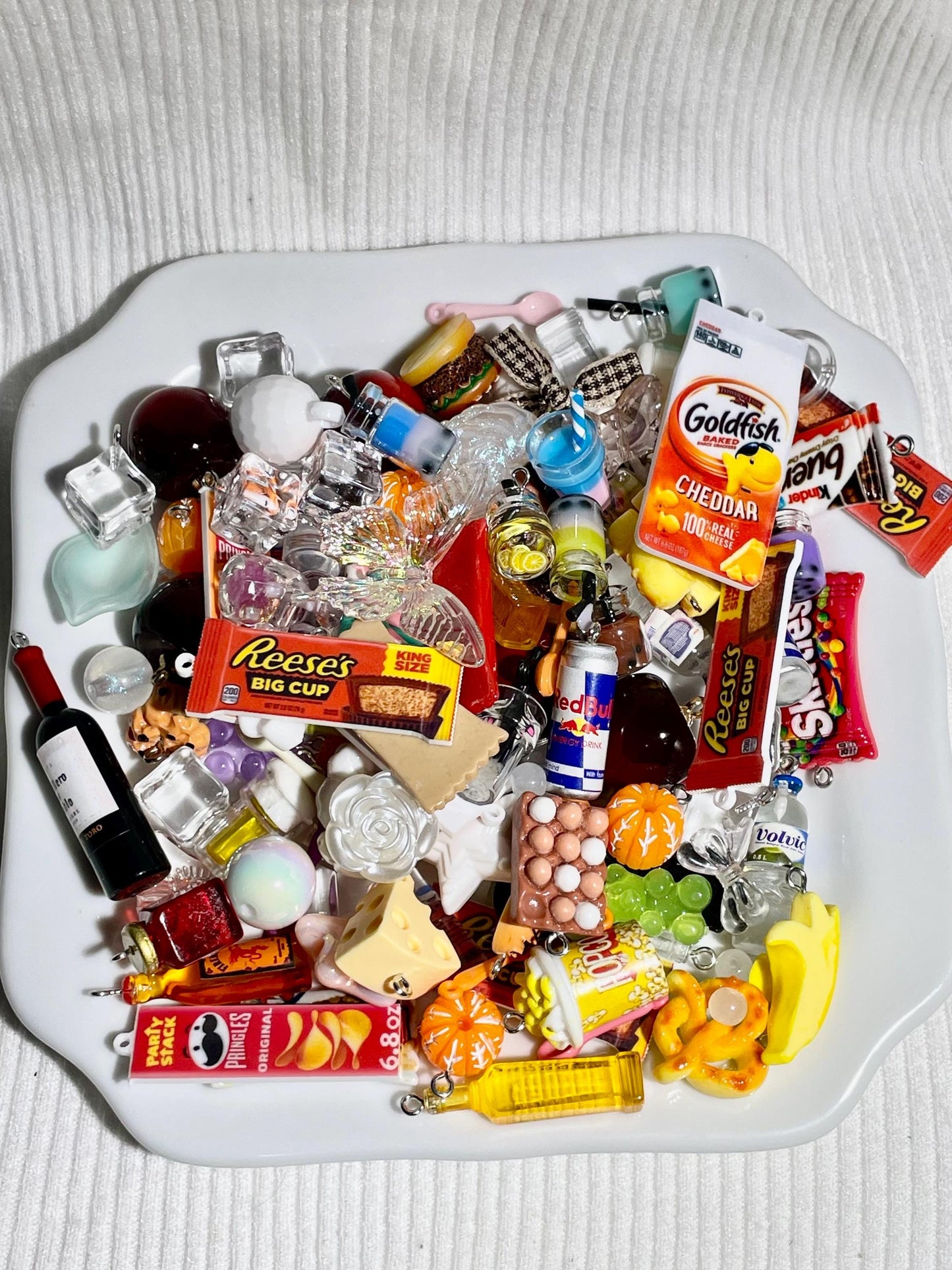 Food Bead Soup | Curated Novelty Bead Mix for Jewelry Making