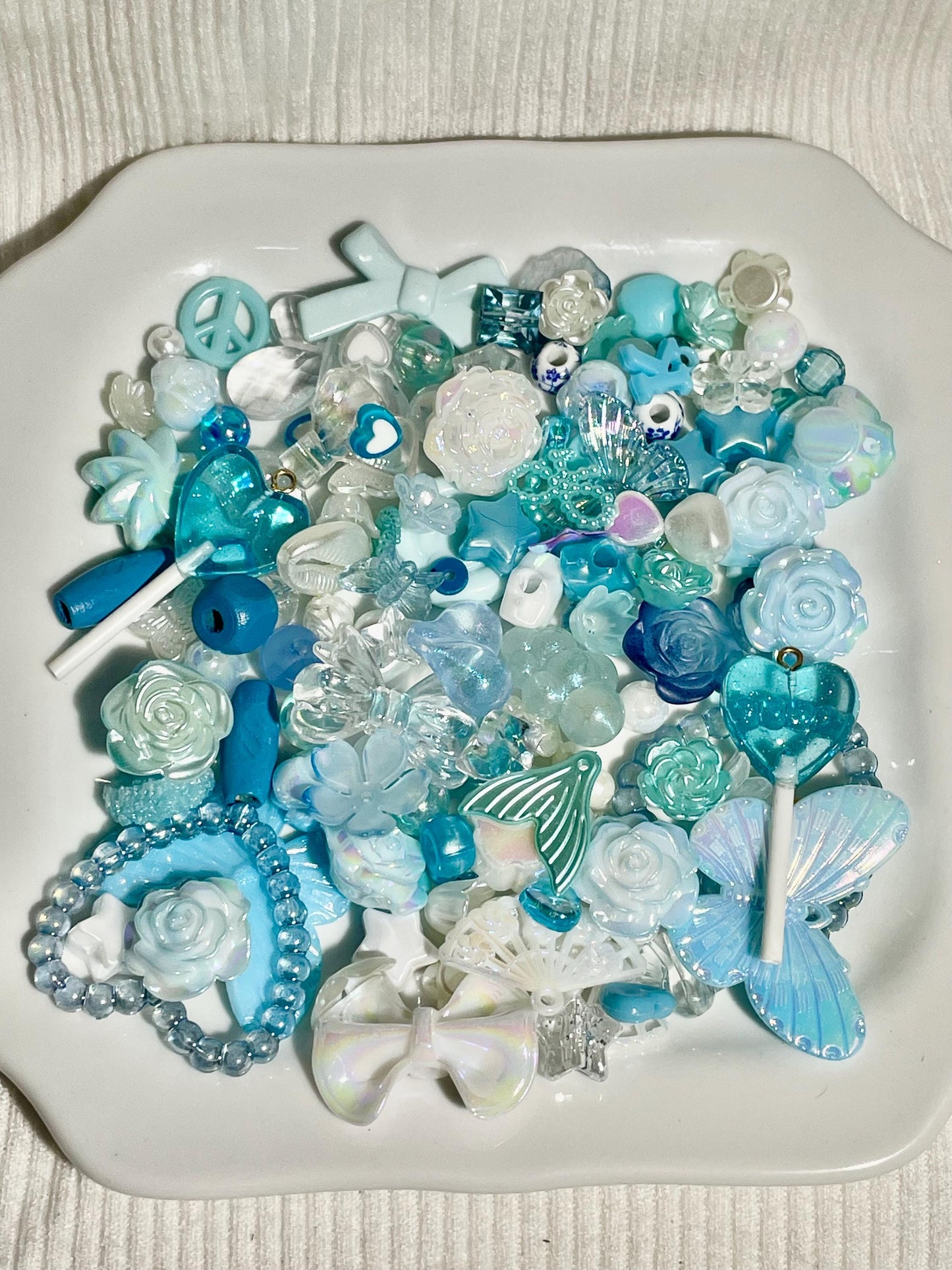 Pastel Bead Soup | Y2K Curated Bead Mix for Jewelry Making