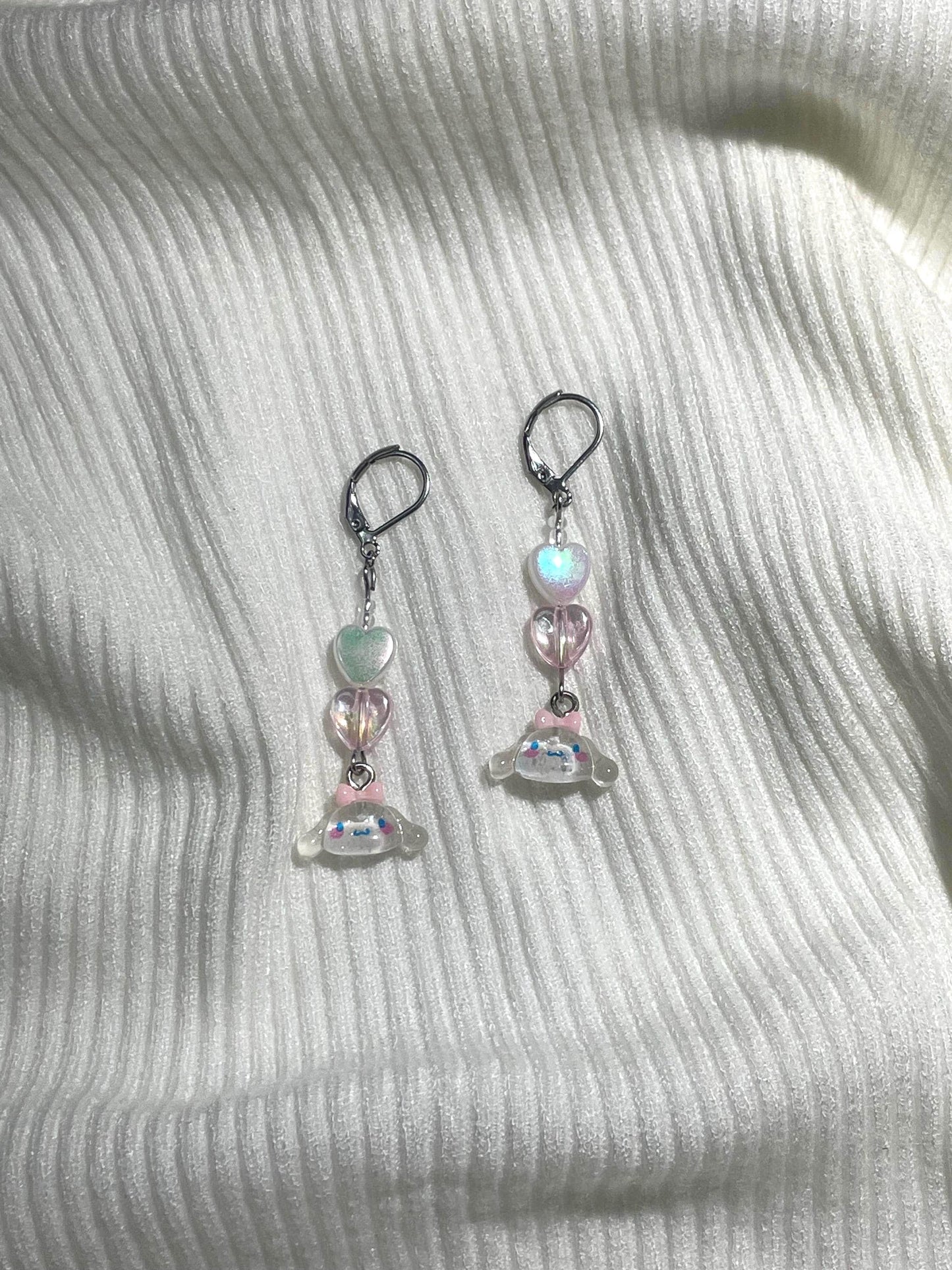 Cinnamoroll Earrings | Kawaii Softcore Sanrio-Inspired Jewelry