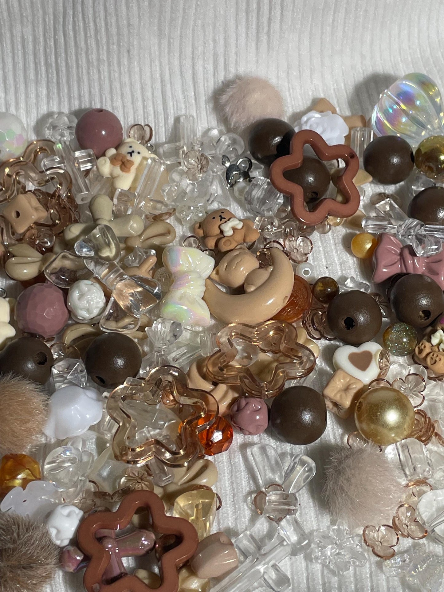 Brown Bead Soup | Handmade Jewelry Making Beads, Bead Mix