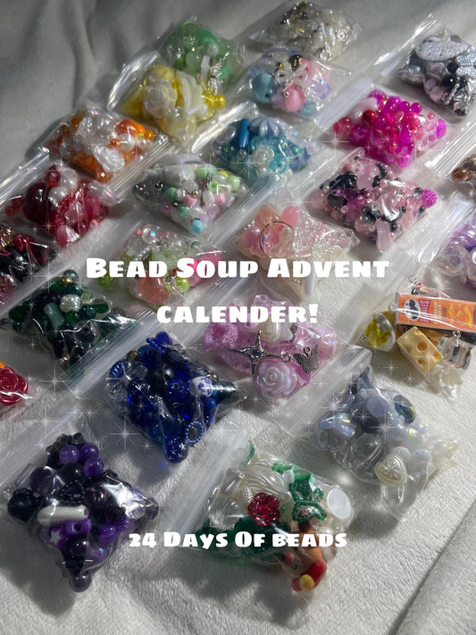 Bead Soup Advent Calendar | 12-Day or 24-Day Curated Bead Collection