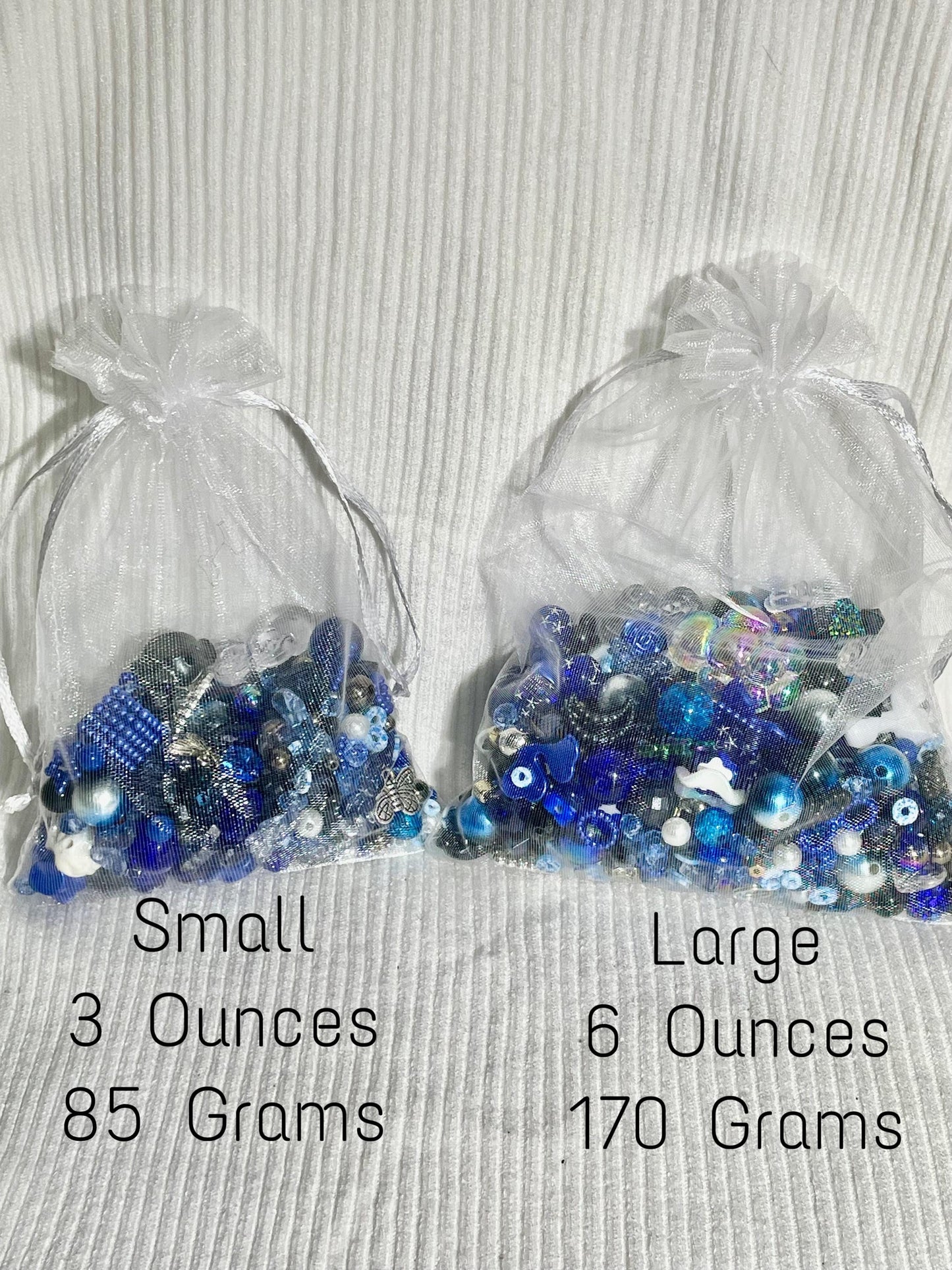 Midnight Bead Soup | Dark Blue & Black Curated Bead Mix