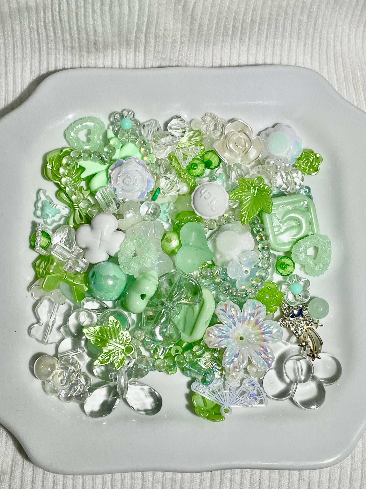 Pastel Bead Soup | Y2K Curated Bead Mix for Jewelry Making