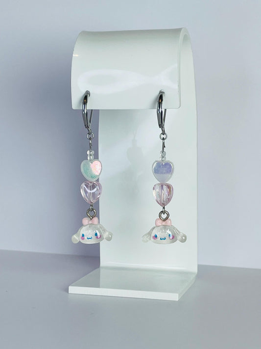 Cinnamoroll Earrings | Kawaii Softcore Sanrio-Inspired Jewelry