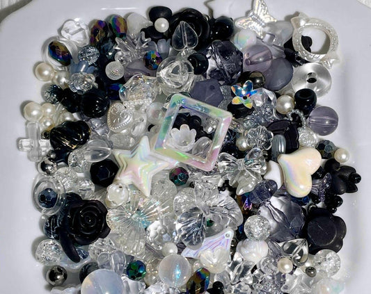 Black & White Bead Soup | DIY Jewelry Making Supplies