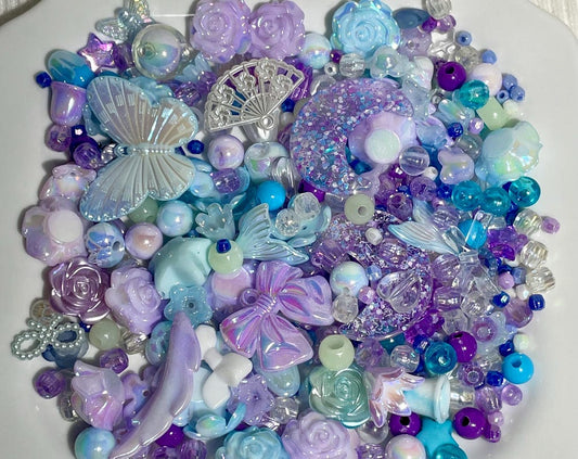 Mermaid Bead Soup | Ethereal Curated Bead Mix for Jewelry Making